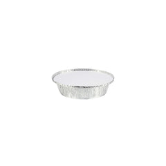 Round Aluminium Containers with Lid 800 ml 10 Pieces