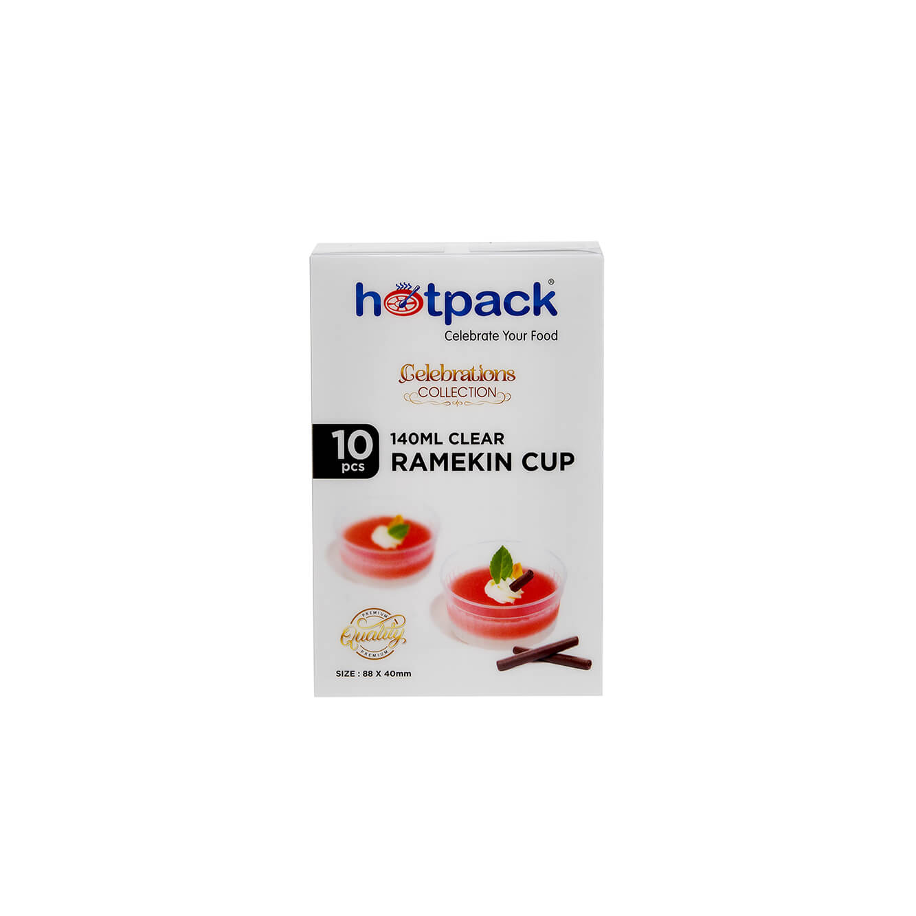 Clear Round Ramekin Plastic Cup - hotpackwebstore.com