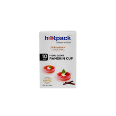 Clear Round Ramekin Plastic Cup - hotpackwebstore.com