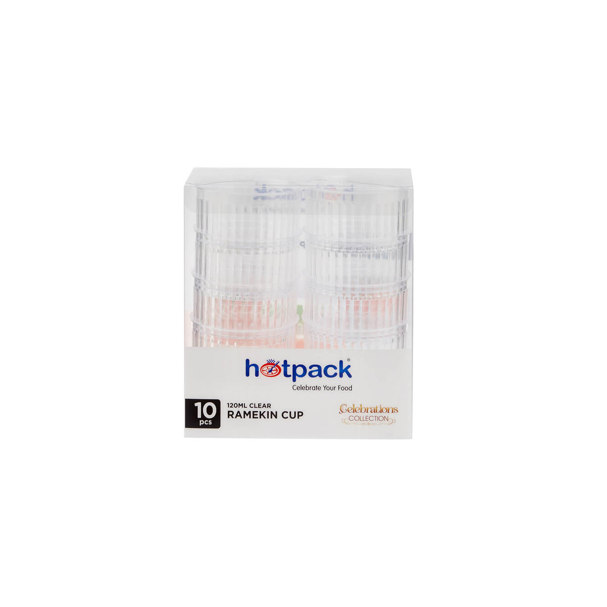 Clear Round Ramekin Plastic Cup - hotpackwebstore.com