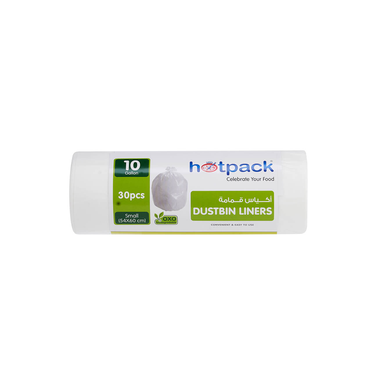 White Dust Bin Bag Roll