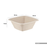 Eco-Friendly Square Container With Lid - hotpackwebstore.com
