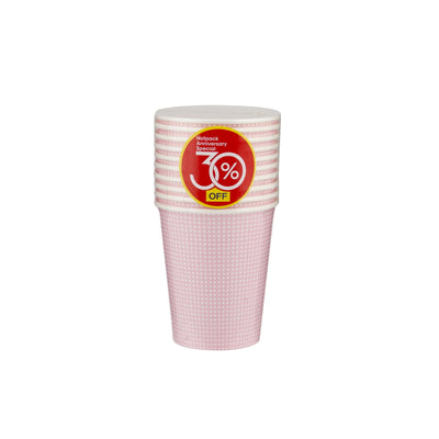 Dotted Design Heavy Duty Single Wall Paper Cups