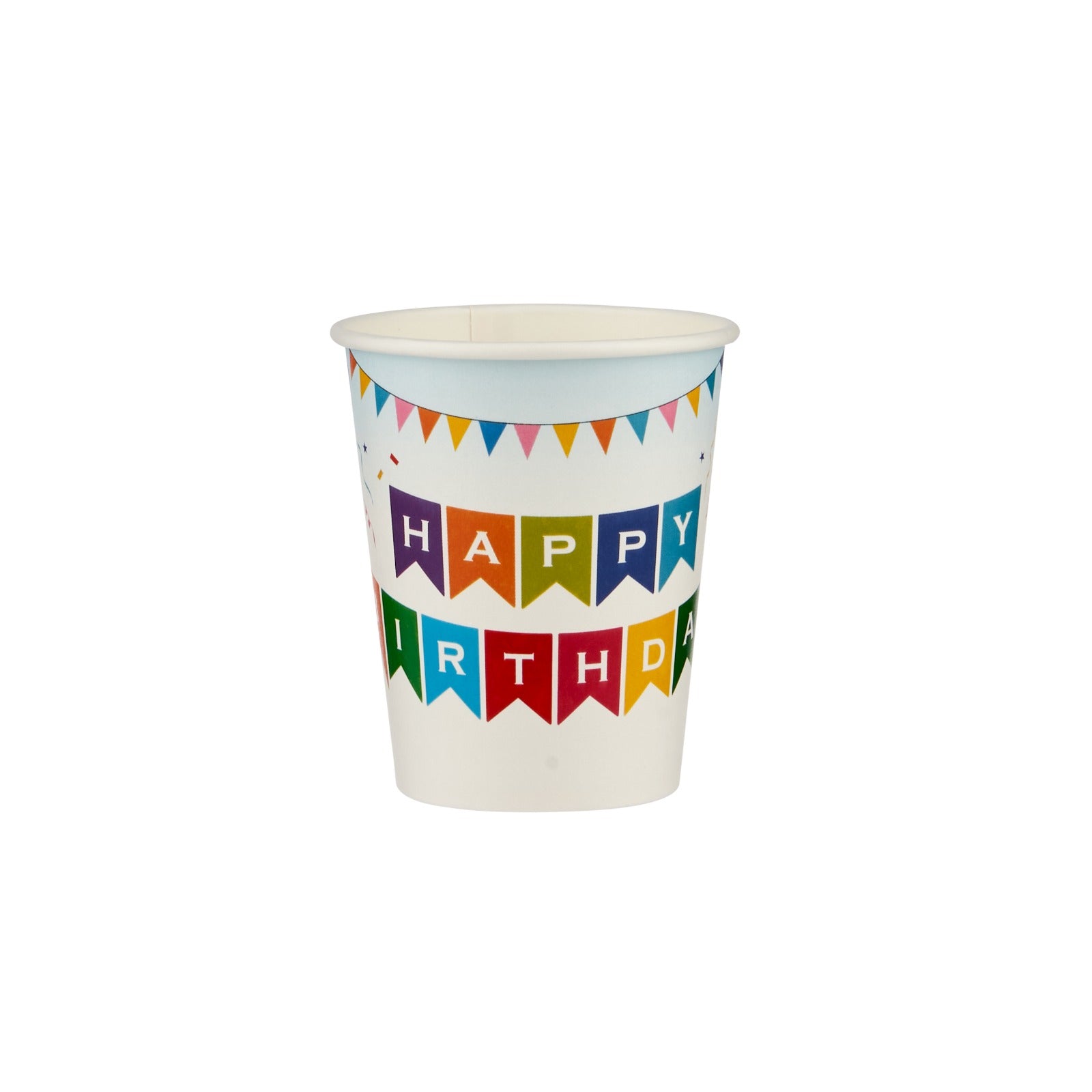 Happy Birth Day Theme Heavy Duty Single Wall Paper Cups - hotpackwebstore.com