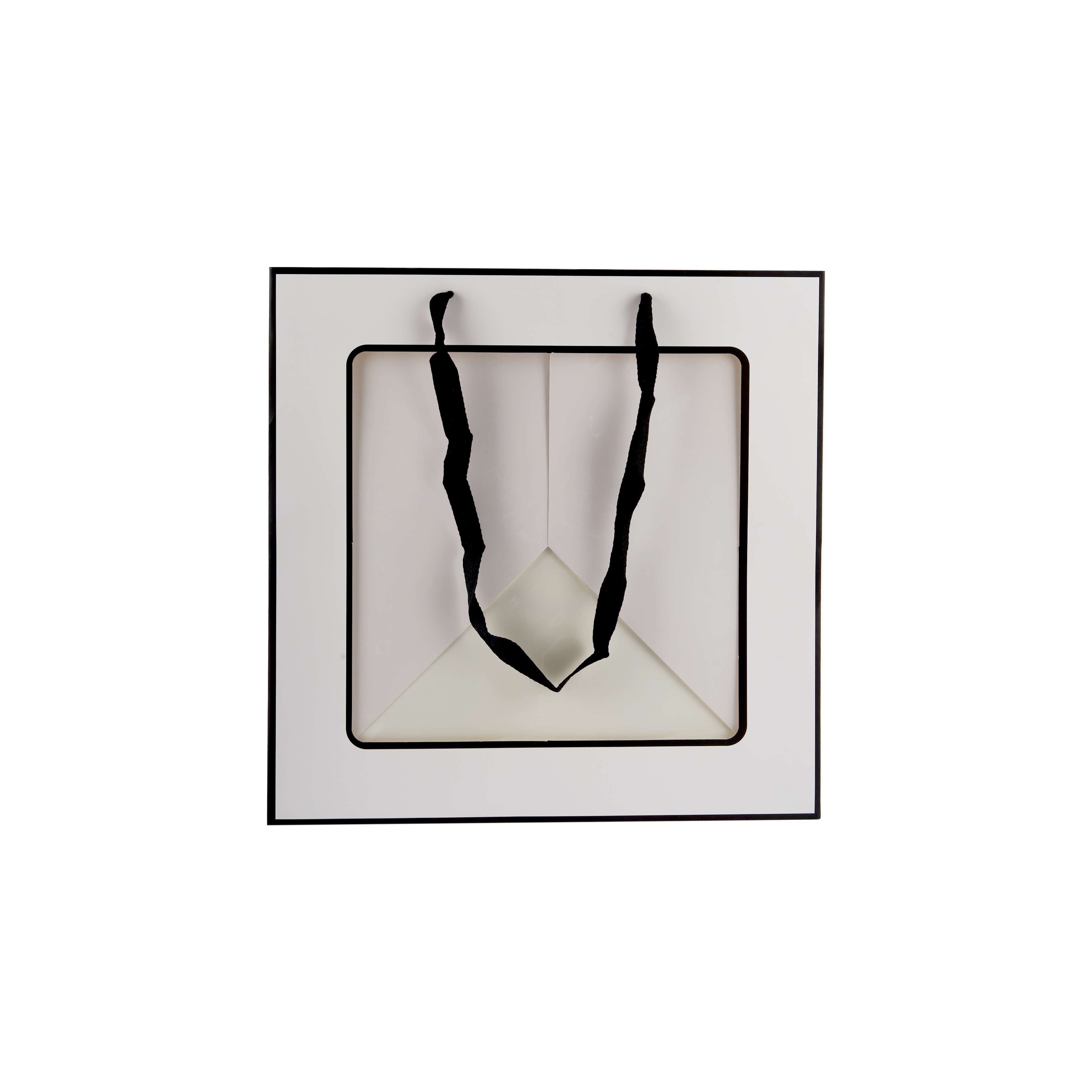Luxury Gift Paper Bag With Window - hotpackwebstore.com