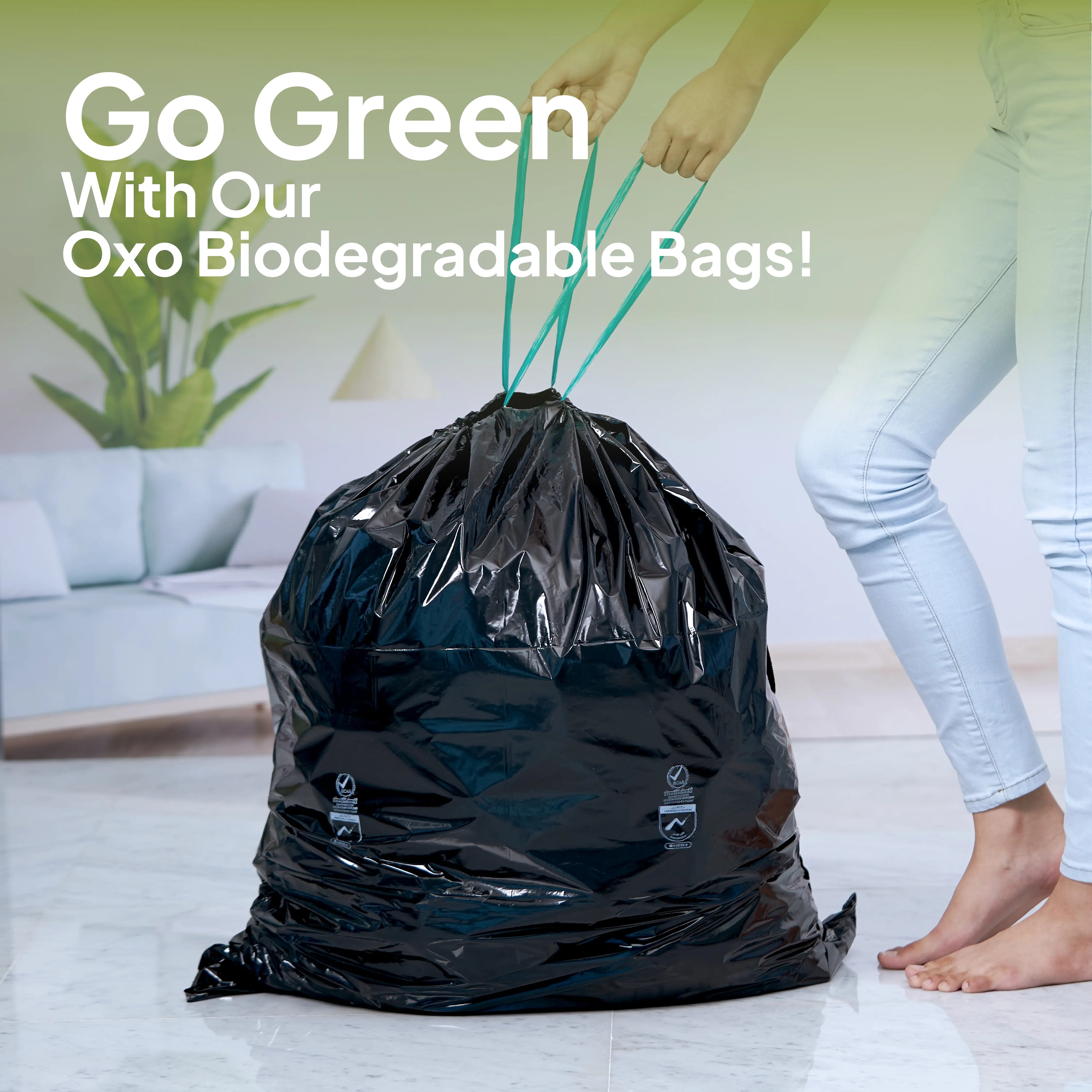 Drawstring Garbage Bag