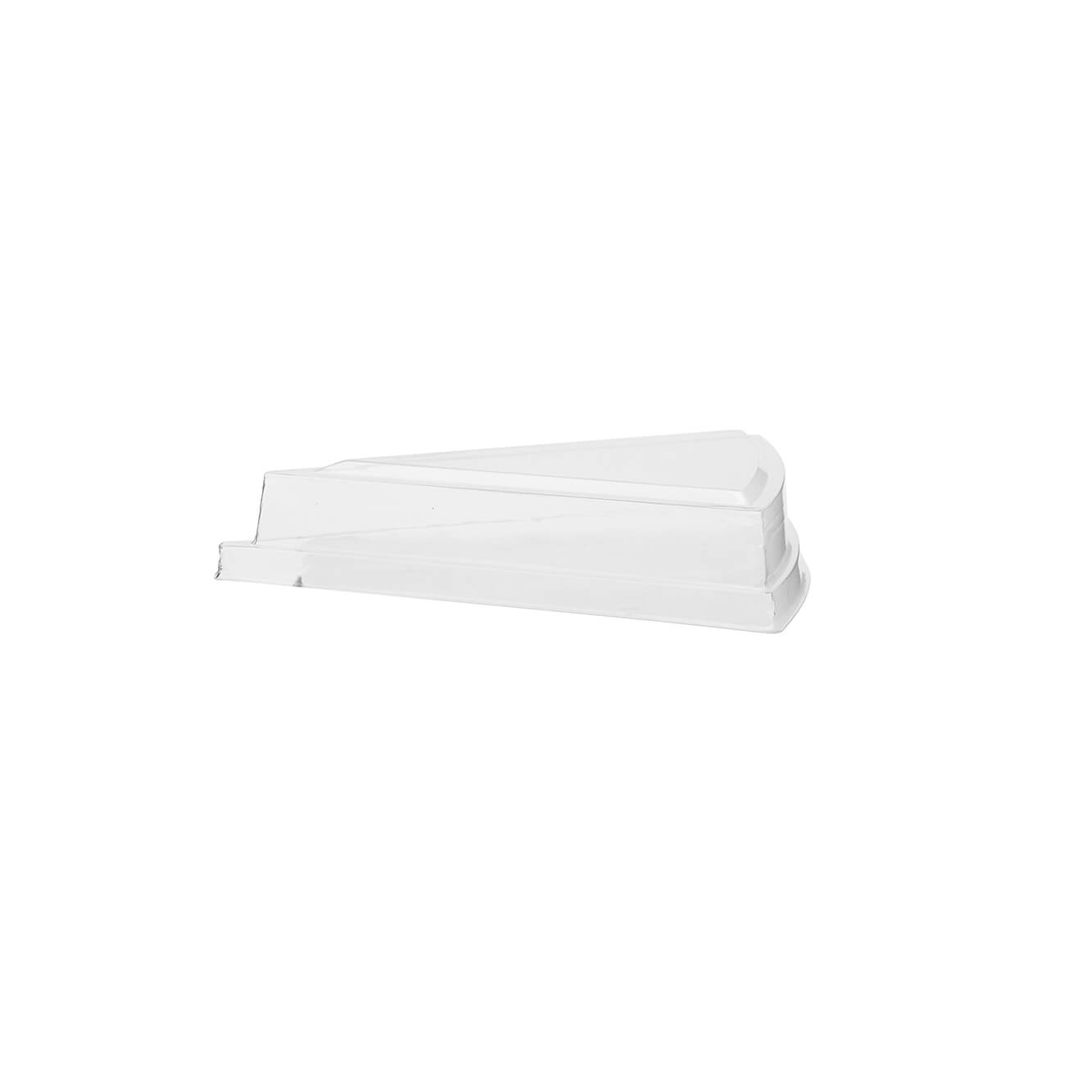Triangle Clear Dessert Cup With Lid - hotpackwebstore.com