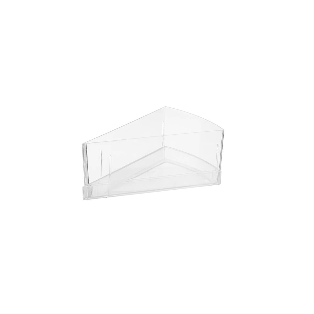 Triangle Clear Dessert Cup With Lid - hotpackwebstore.com