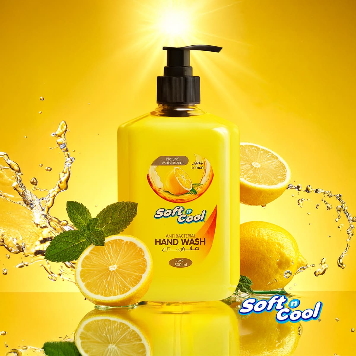 Soft N Cool Liquid Hand Wash 500 ml - hotpackwebstore.com