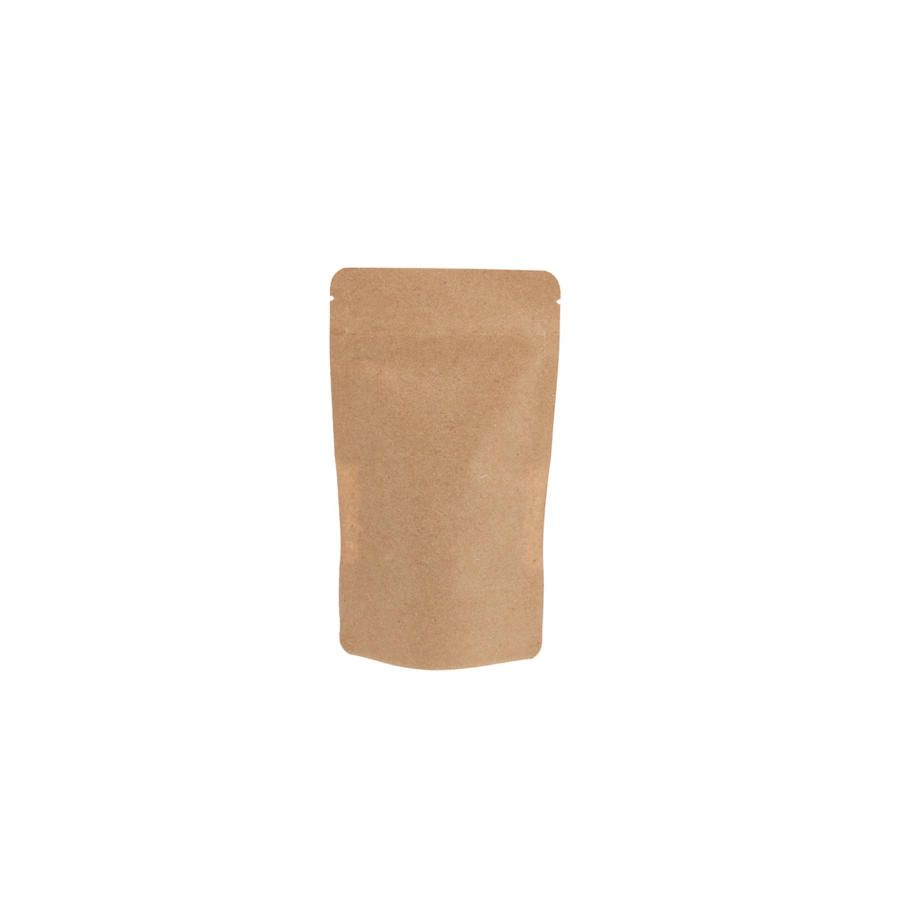 Kraft Resealable Paper Bag With Window 50 Pieces - hotpackwebstore.com
