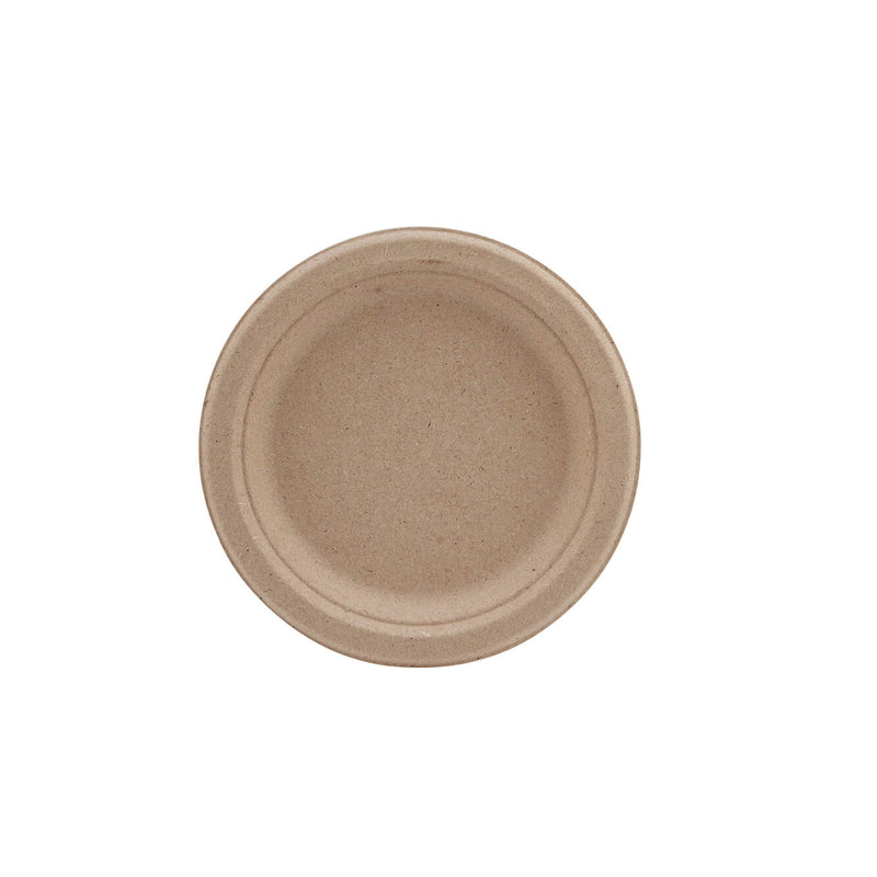 Compostable Round Plate - hotpackwebstore.com