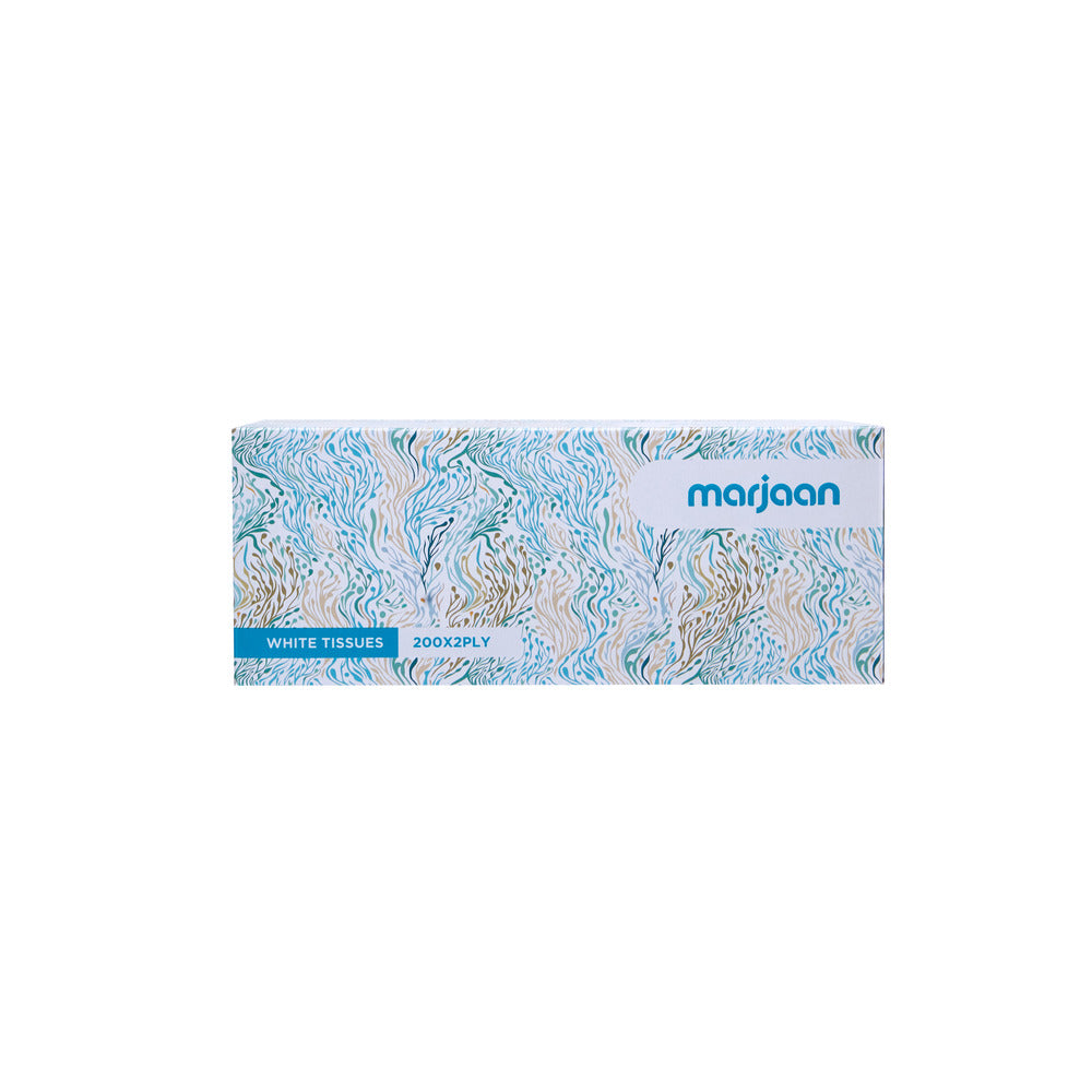 30 Boxes Marjaan Facial Tissue 200 Sheets x 2 Ply - hotpackwebstore.com