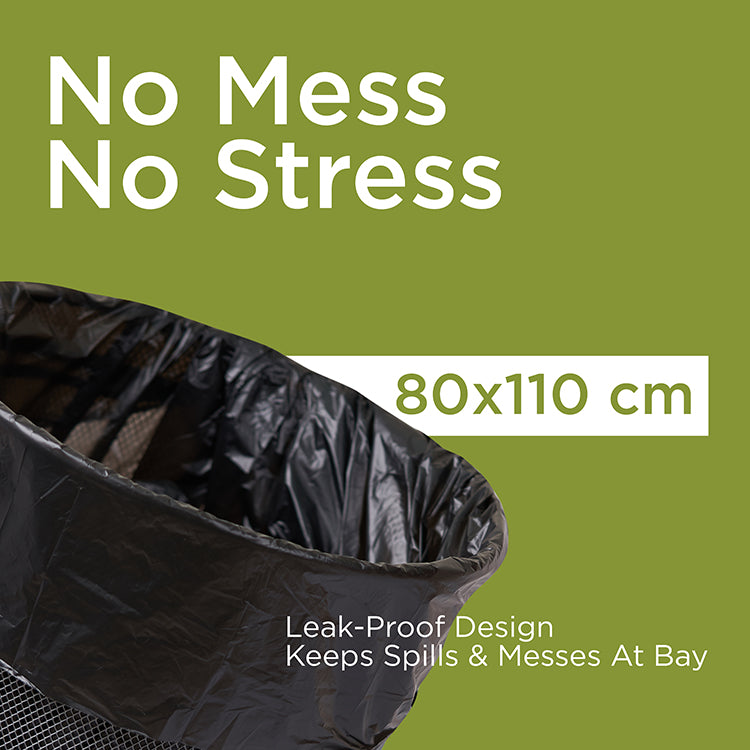 Offer Pack Garbage Bag  80 x 110 cm 10 Pieces x 3 Packet - hotpackwebstore.com