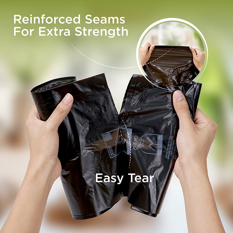 Garbage Bag Roll 65 x 95 cm Offer Pack + Garbage Bag Offer Pack Buy 2 Get 2 50 Pieces x 4 Rolls - hotpackwebstore.com