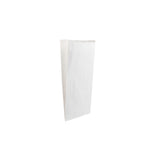 Pinch Flat Bottom Bags White Paper Bag - hotpackwebstore.com