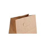 Kraft Paper Bag Die Cut Handle - hotpackwebstore.com