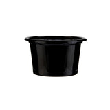 2 Oz Black base PET portion cup  - Hotpack Global