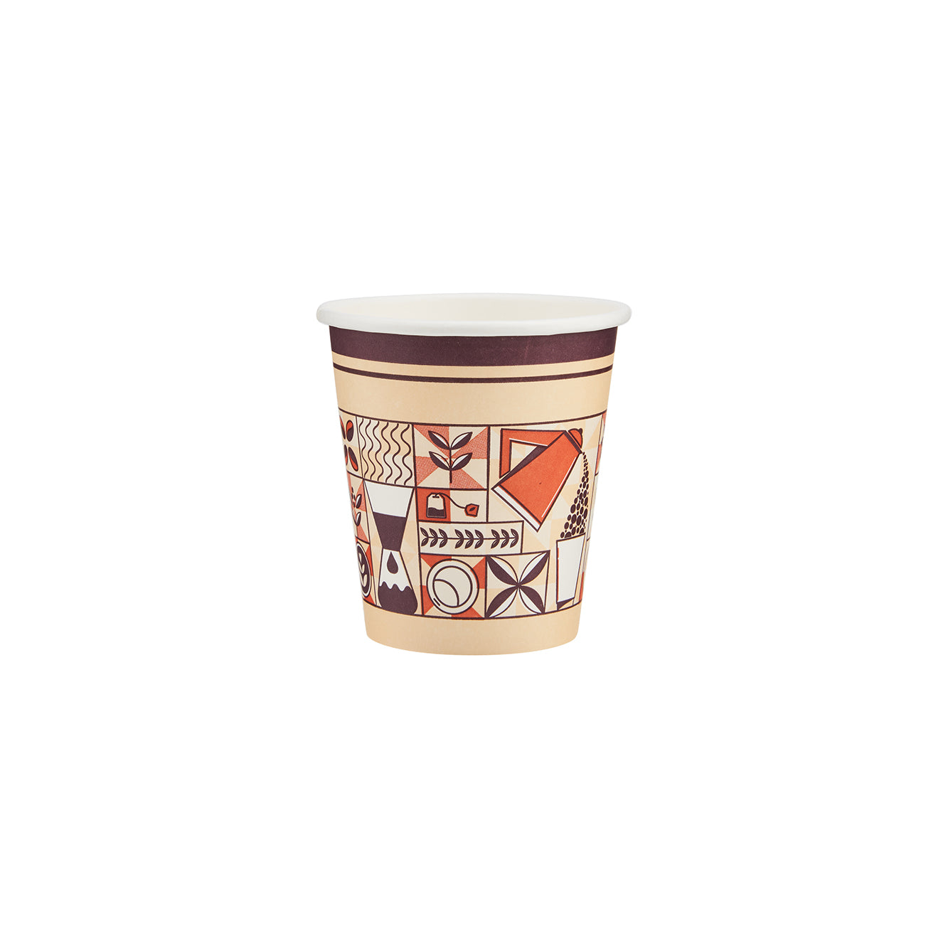 Heavy Duty Printed Single Wall Paper Cups