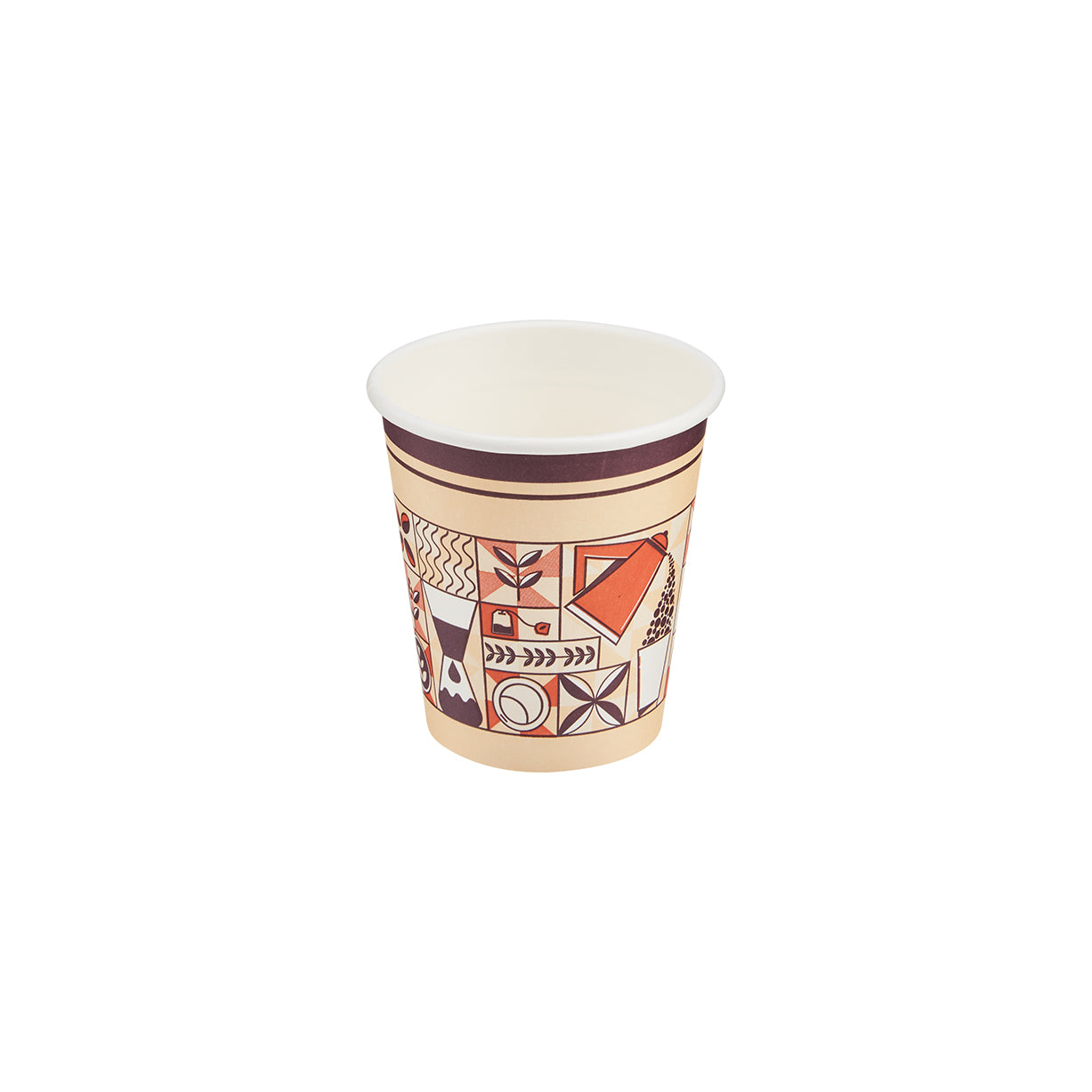 Heavy Duty Printed Single Wall Paper Cups