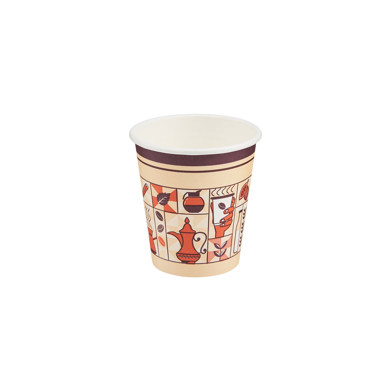 Heavy Duty Printed Single Wall Paper Cups