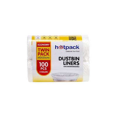 Dustbin Liner Twin Pack - hotpackwebstore.com