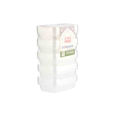 Clear Microwave Container Value Pack - hotpackwebstore.com