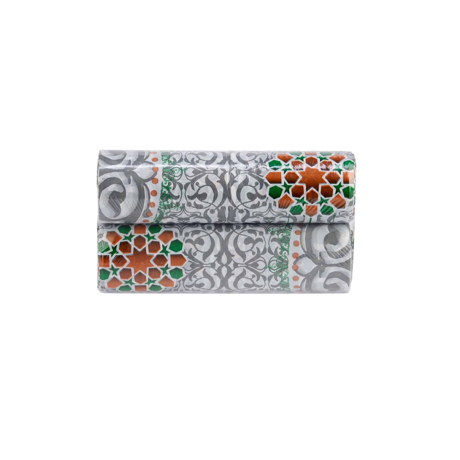 Arabic Pattern Printed White Luxury Sofra Twin Pack - hotpackwebstore.com