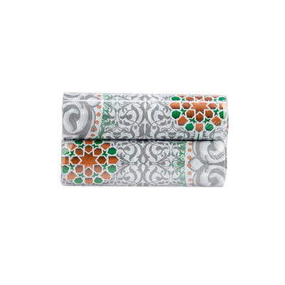 Ramadan Theme Printed White Luxury Sofra Twin Pack