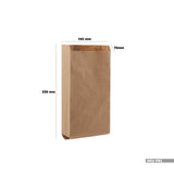 PB2 Brown Pinch or Flat Bottom Kraft Paper Bags - Hotpack Global