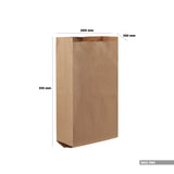 200x100x410 mm sustainable Paper Bag - Hotpack Global