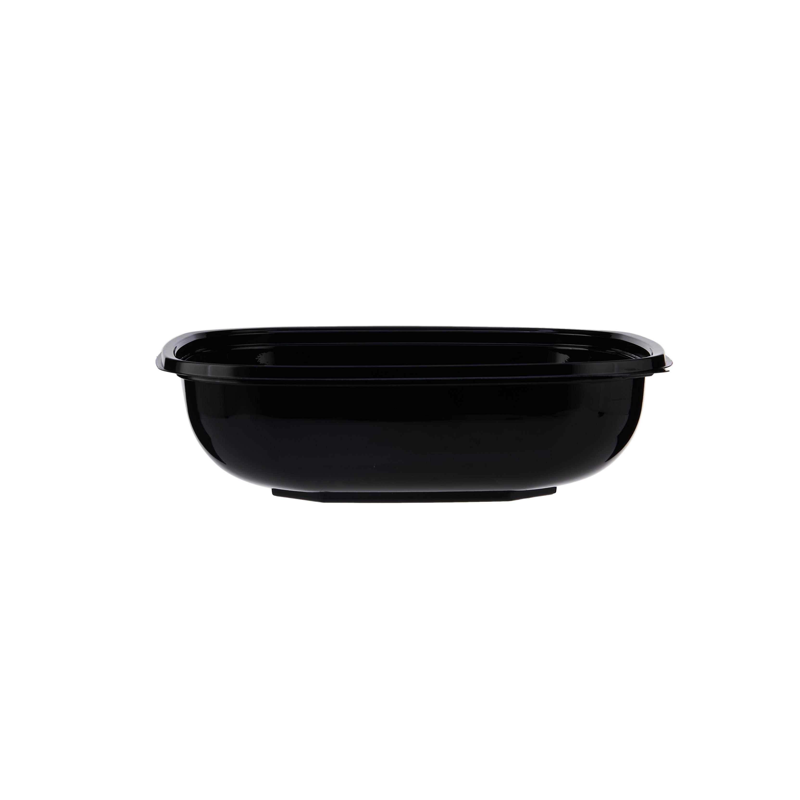 Square Salad Bowl With Clear Lid - hotpackwebstore.com