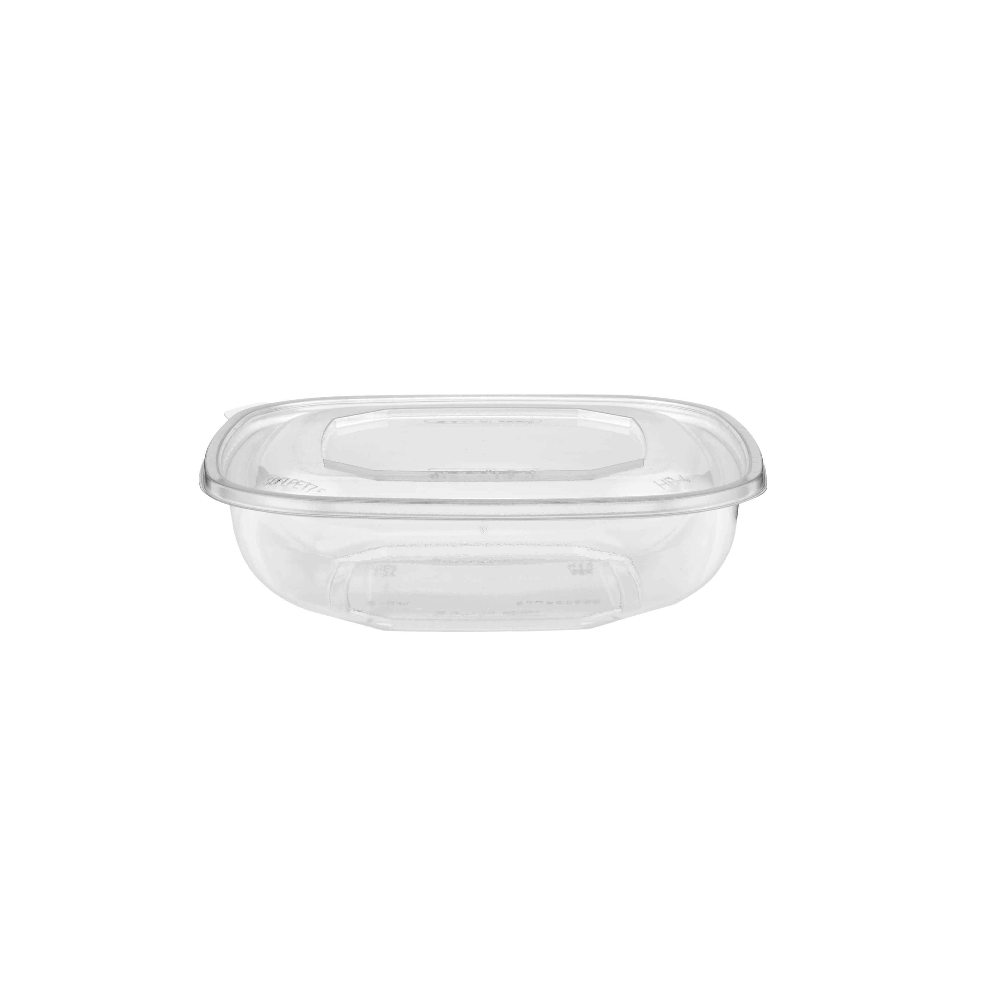 Square Salad Bowl With Clear Lid