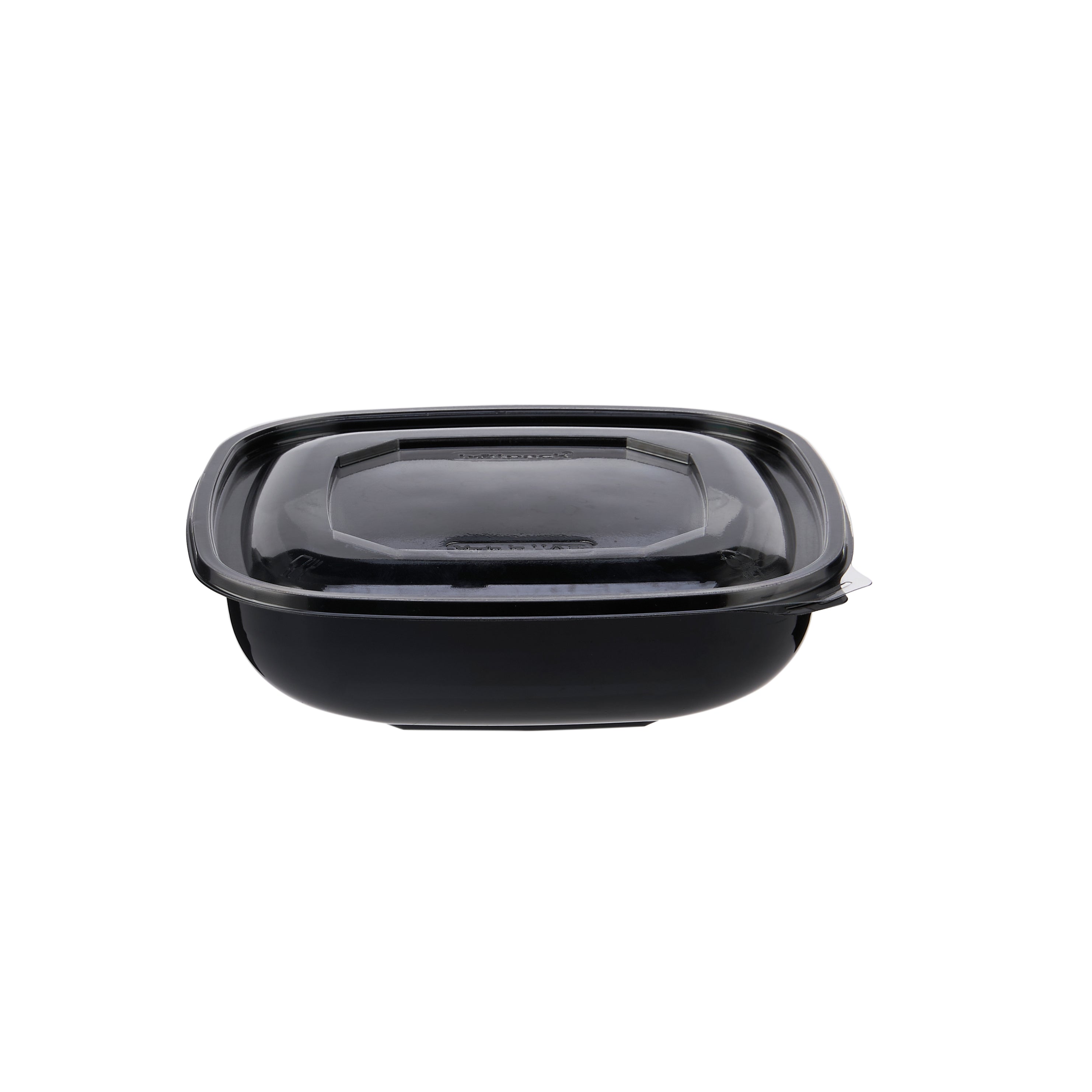 Square Salad Bowl With Clear Lid - hotpackwebstore.com