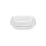 Square Salad Bowl With Clear Lid