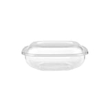 Square Salad Bowl With Clear Lid