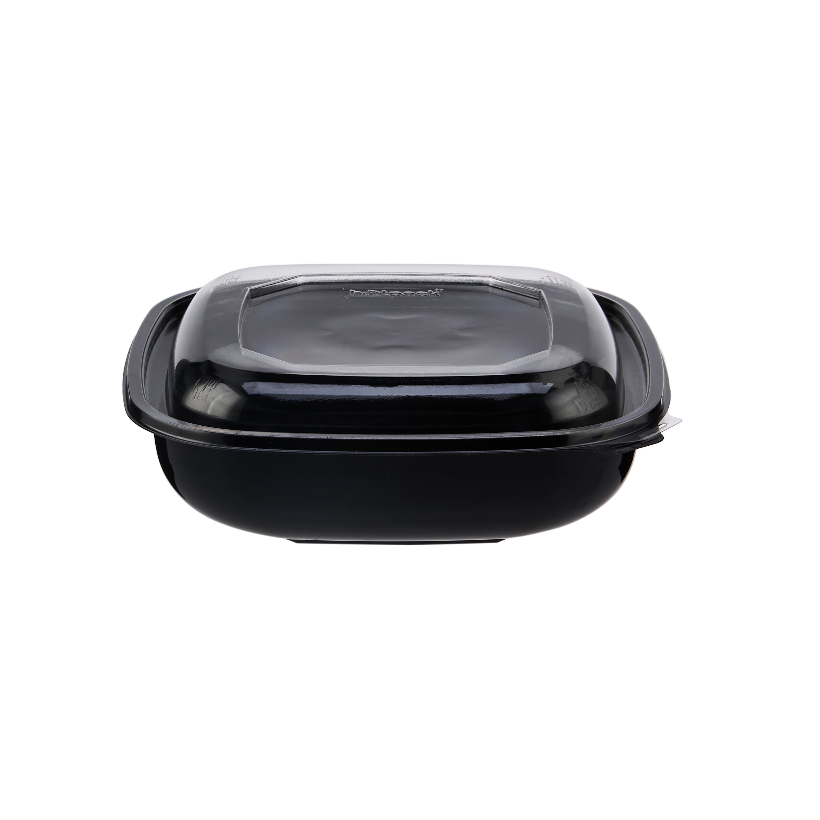 Square Salad Bowl With Clear Lid - hotpackwebstore.com