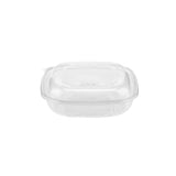 Square Salad Bowl With Clear Lid