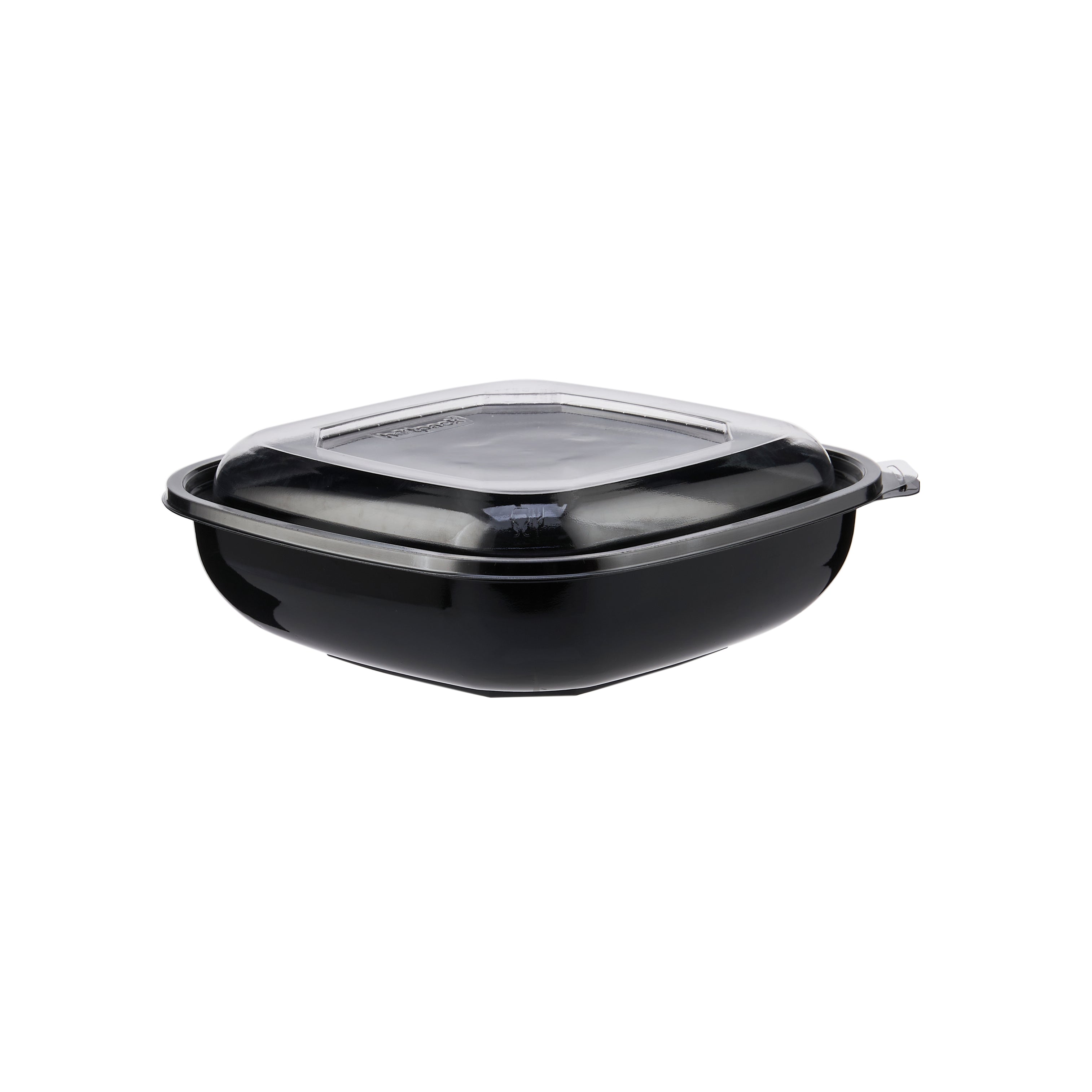 Square Salad Bowl With Clear Lid - hotpackwebstore.com