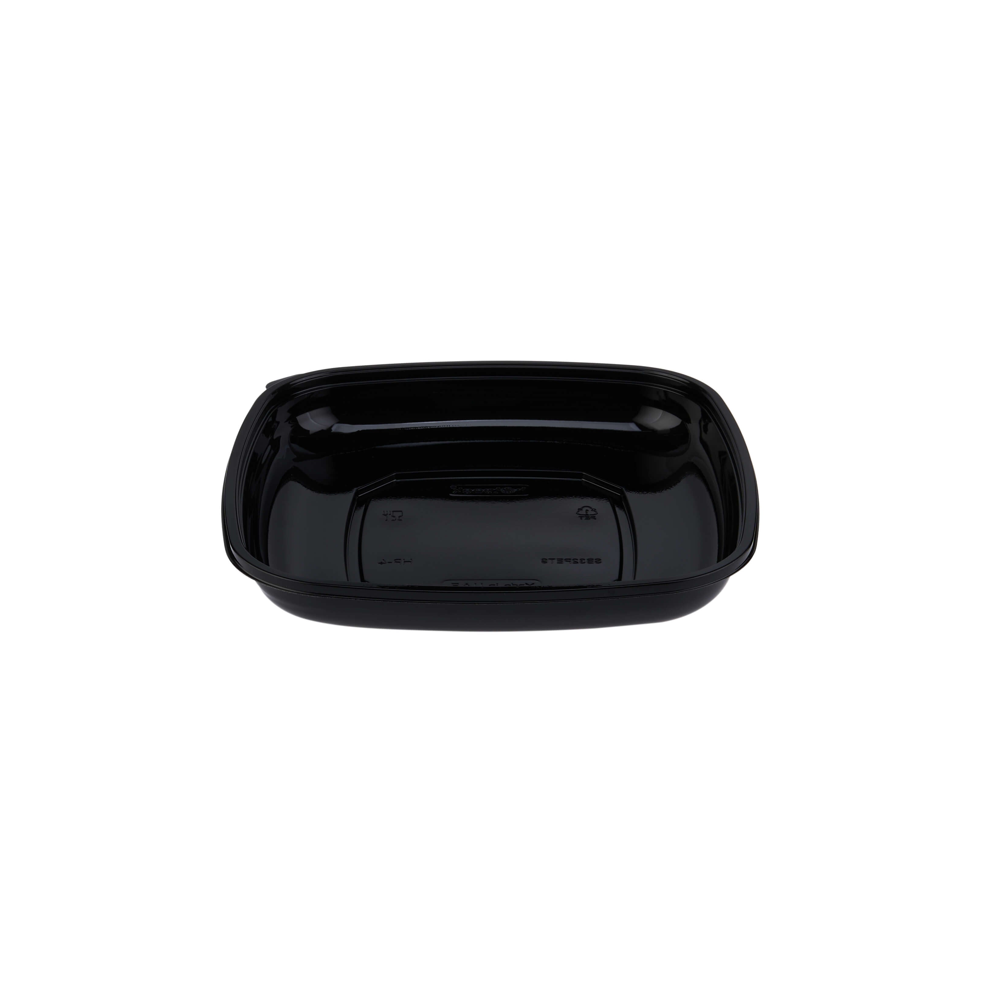 Square Salad Bowl With Clear Lid