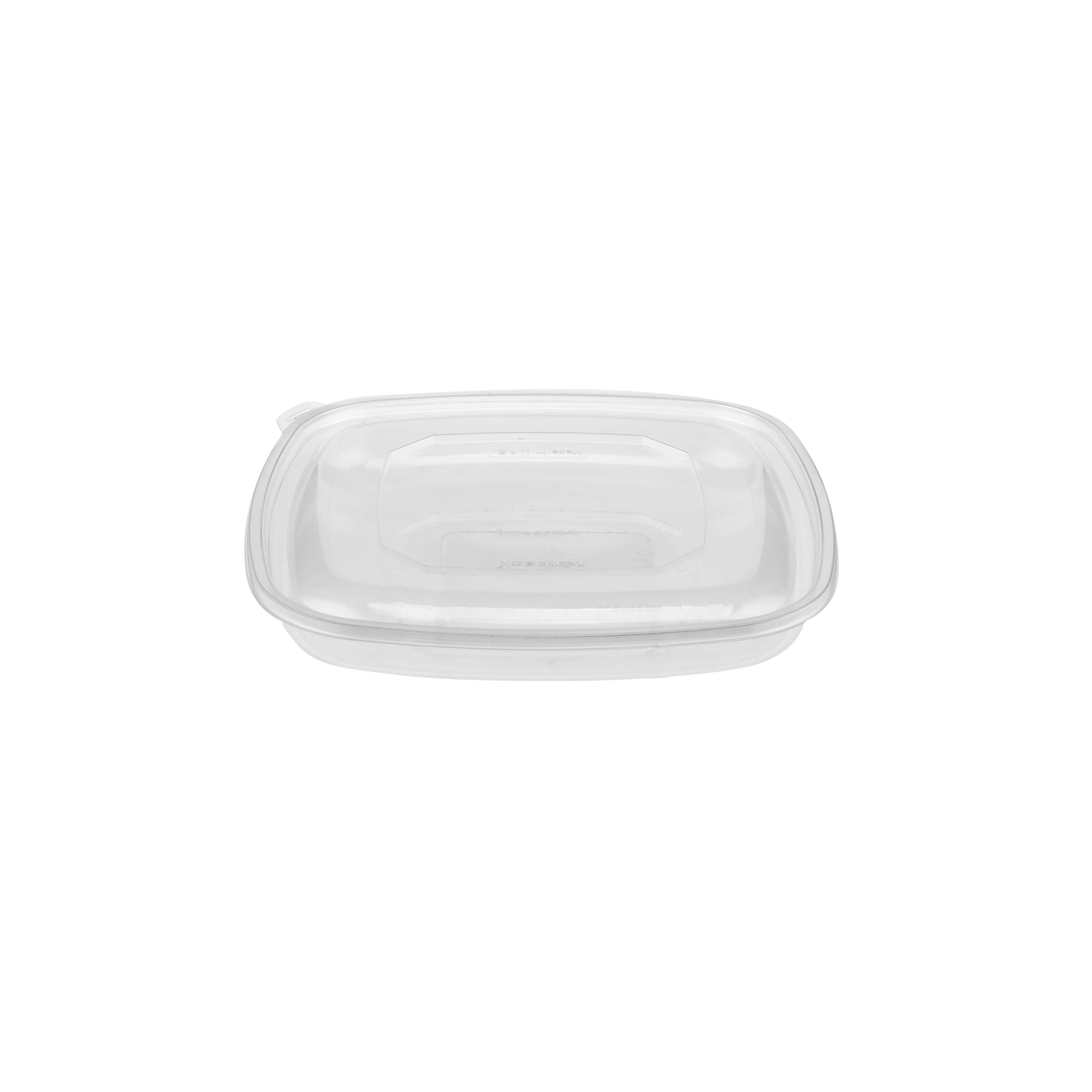 Square Salad Bowl With Clear Lid