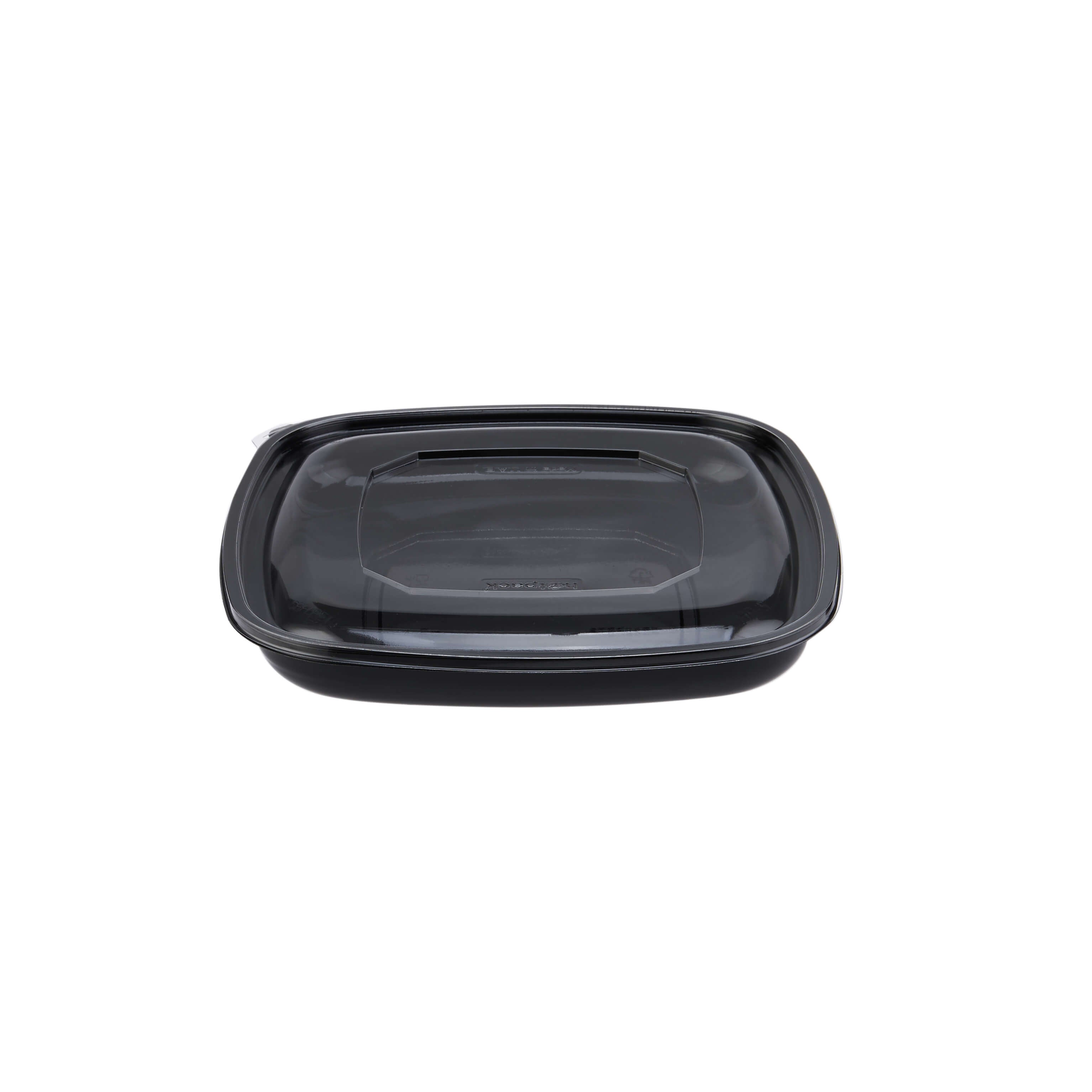 Square Salad Bowl With Clear Lid