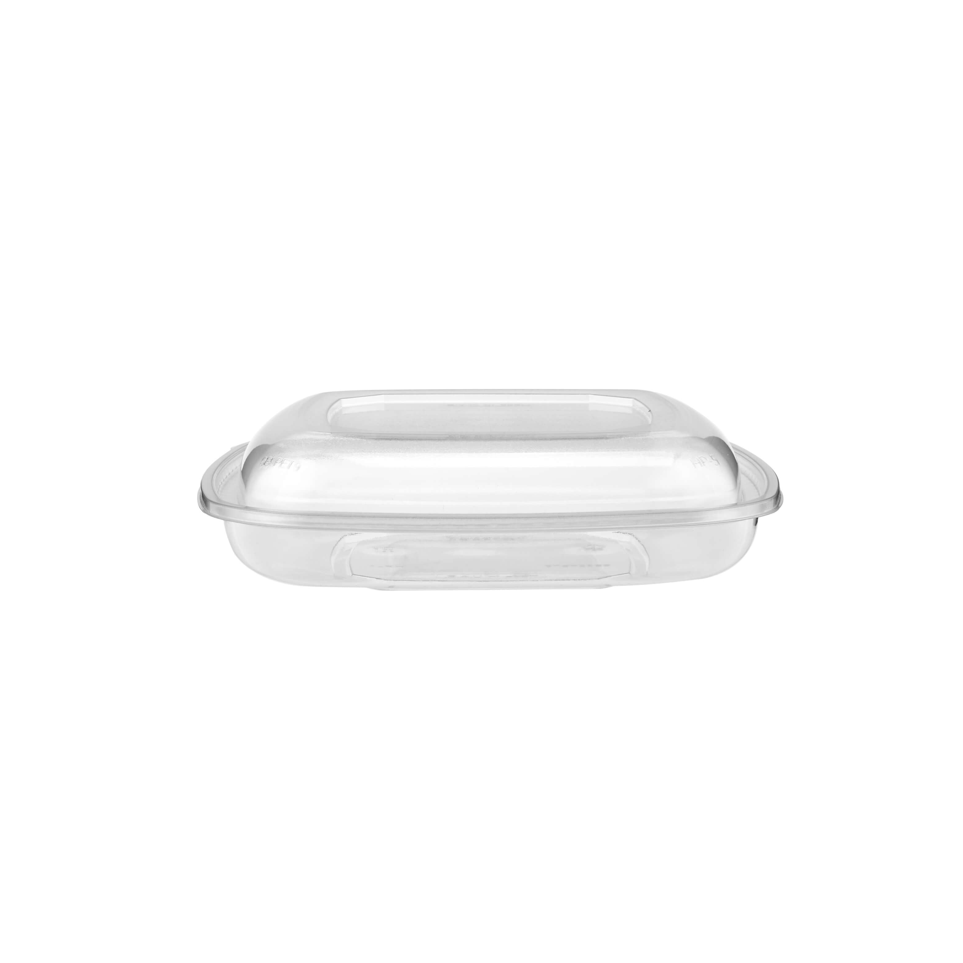 Square Salad Bowl With Clear Lid