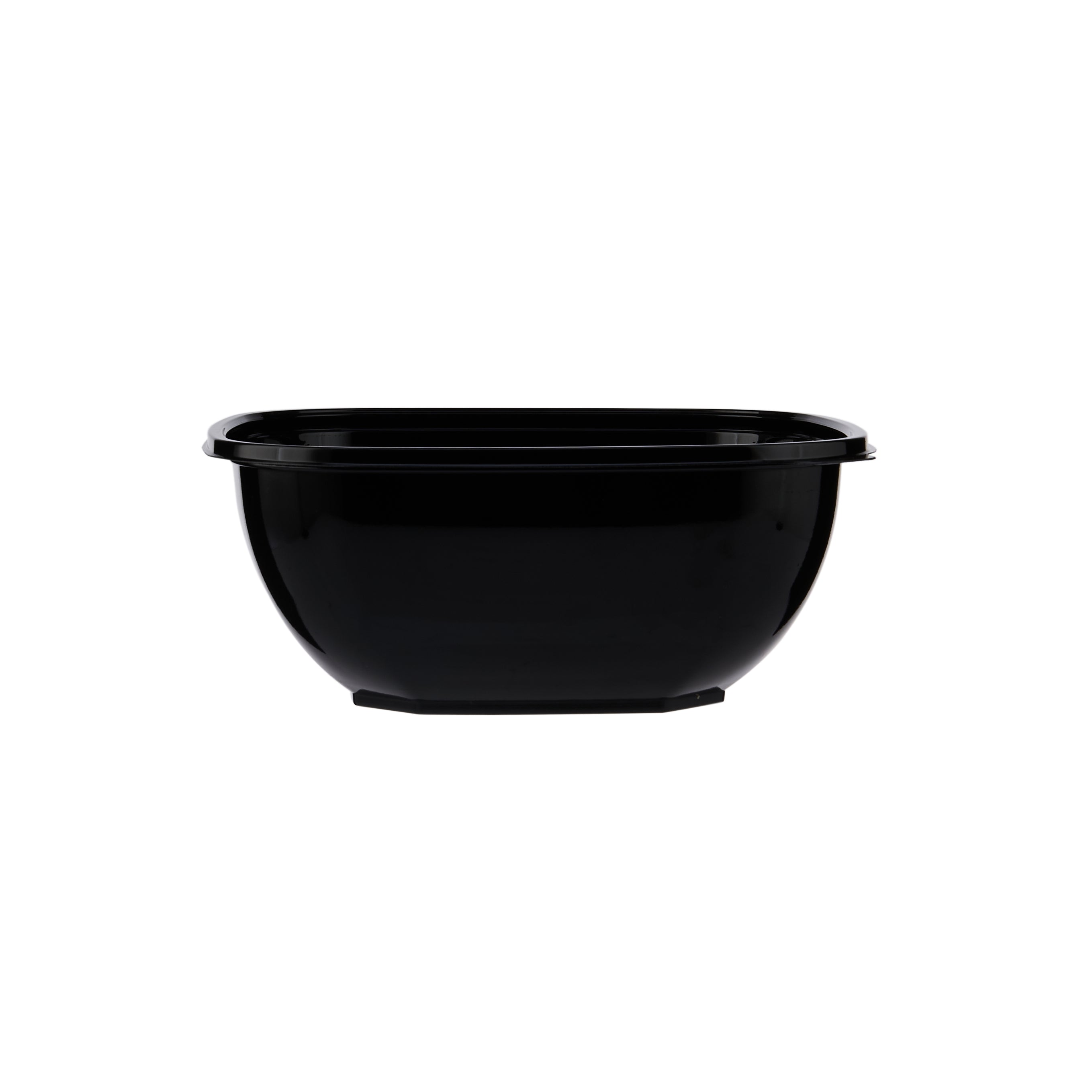 Square Salad Bowl With Clear Lid - hotpackwebstore.com