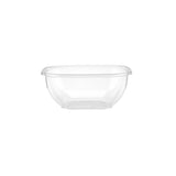 Square Salad Bowl With Clear Lid