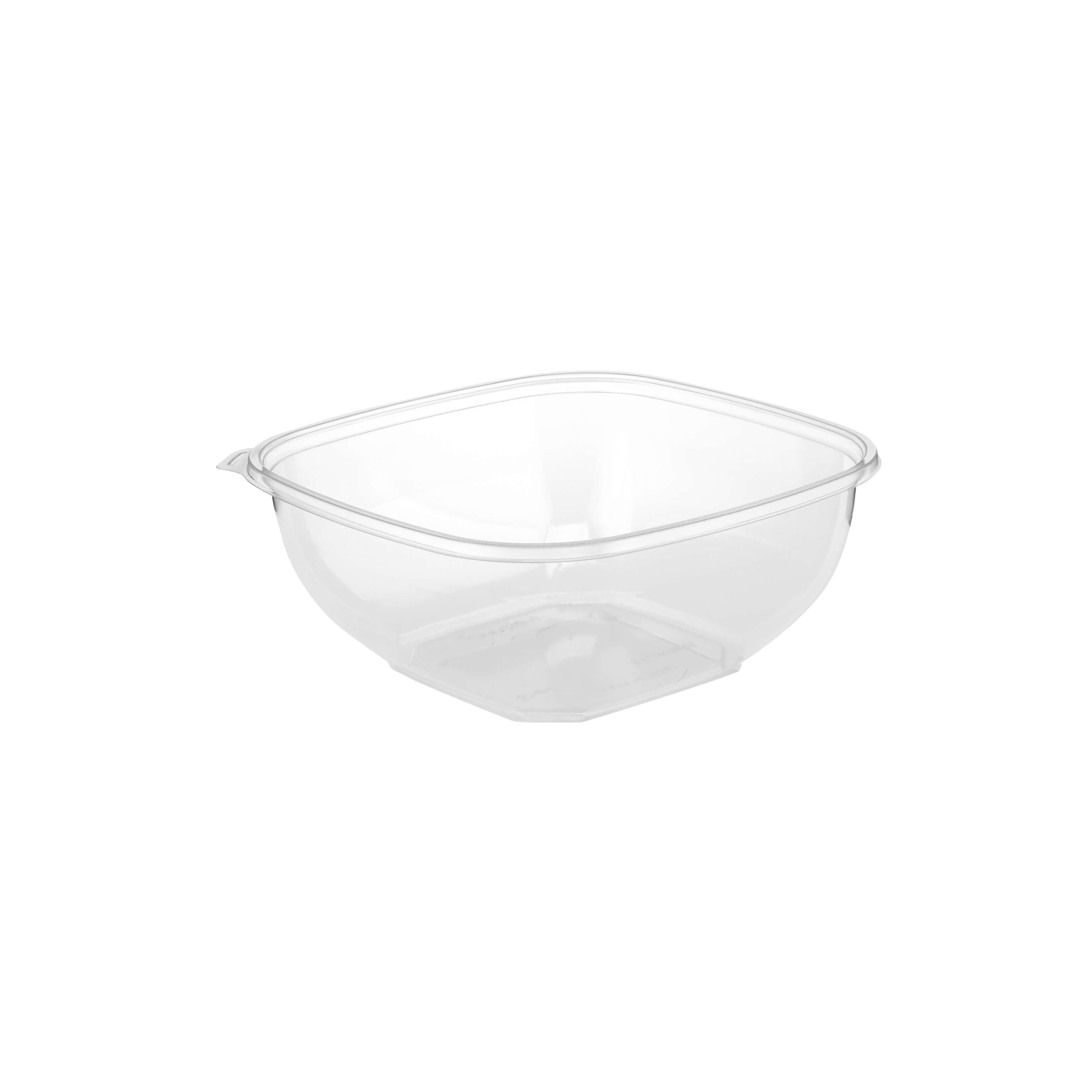 Square Salad Bowl With Clear Lid