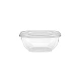 Square Salad Bowl With Clear Lid