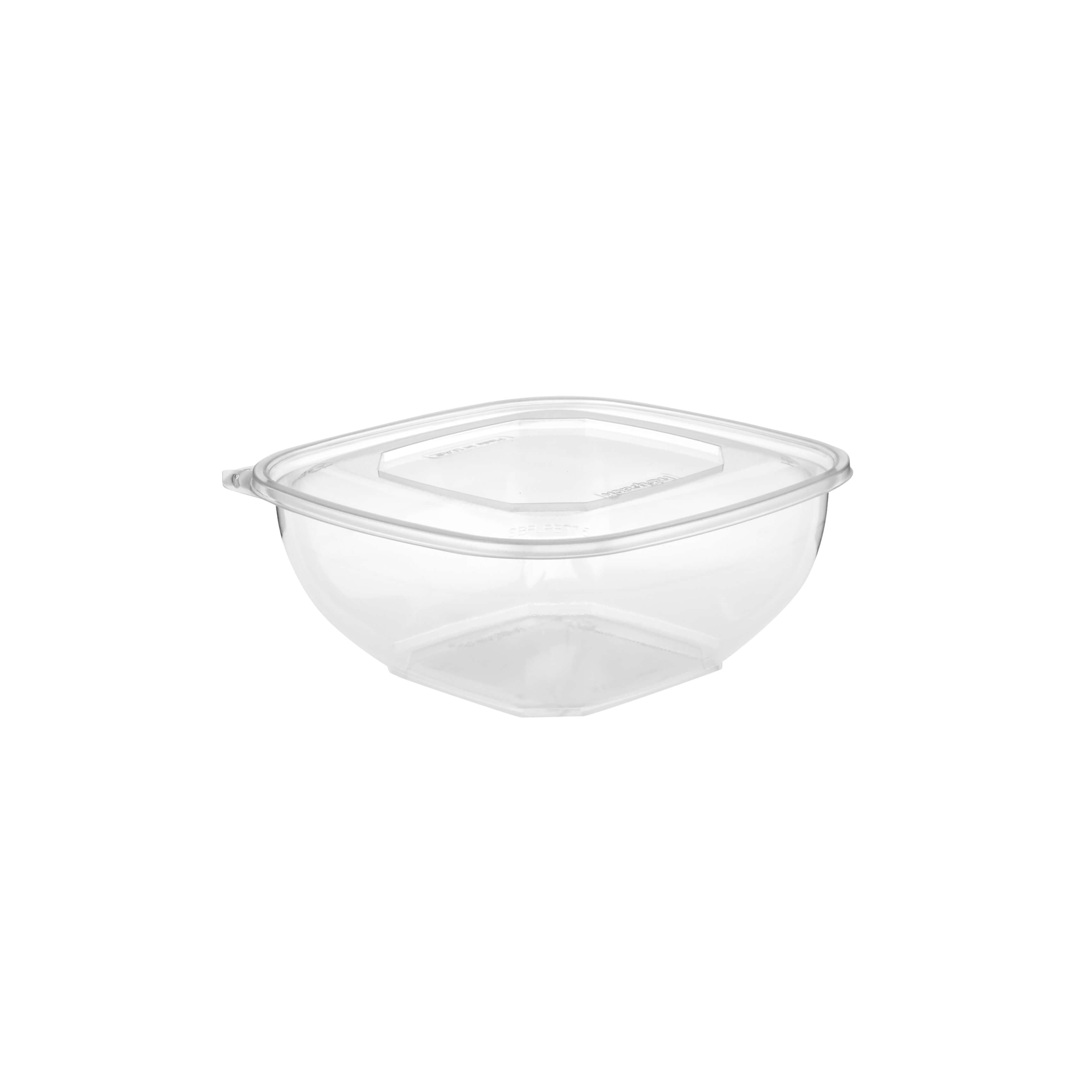 Square Salad Bowl With Clear Lid