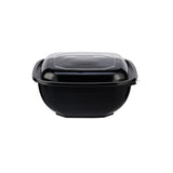 Square Salad Bowl With Clear Lid - hotpackwebstore.com