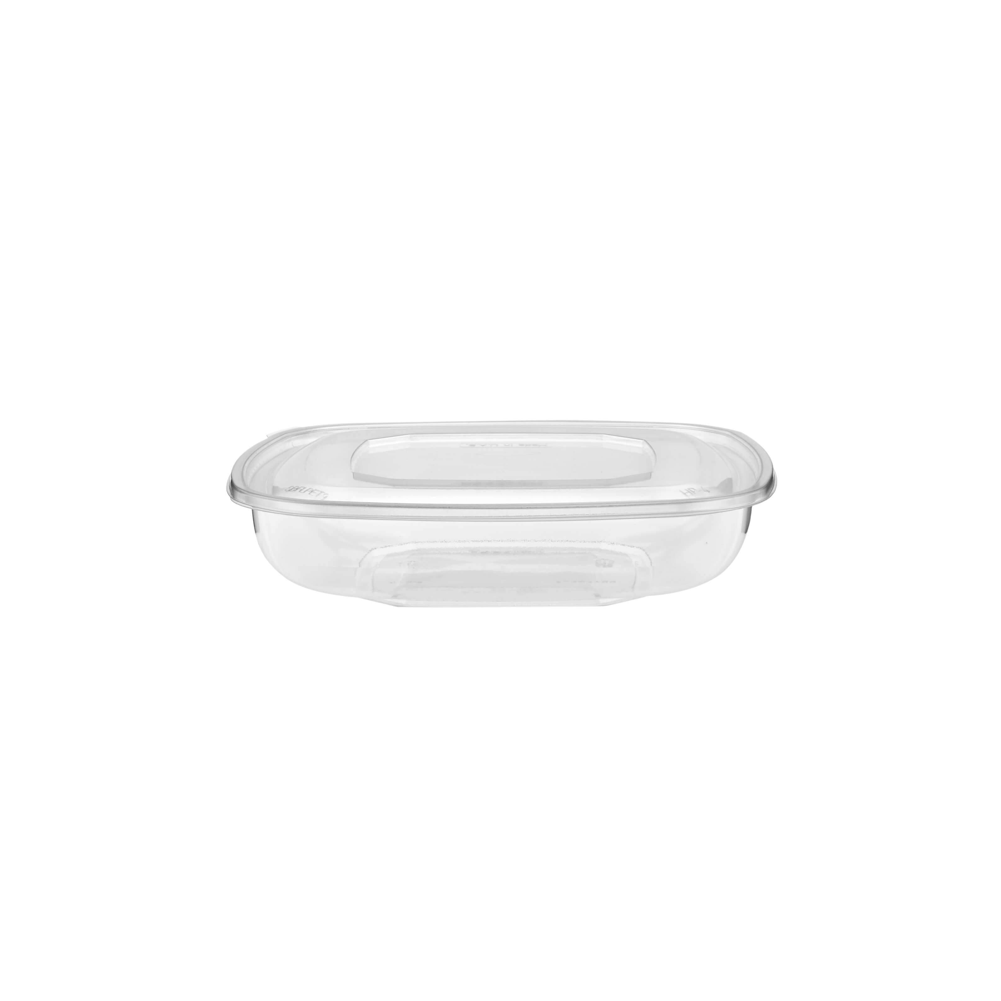 Square Salad Bowl With Clear Lid
