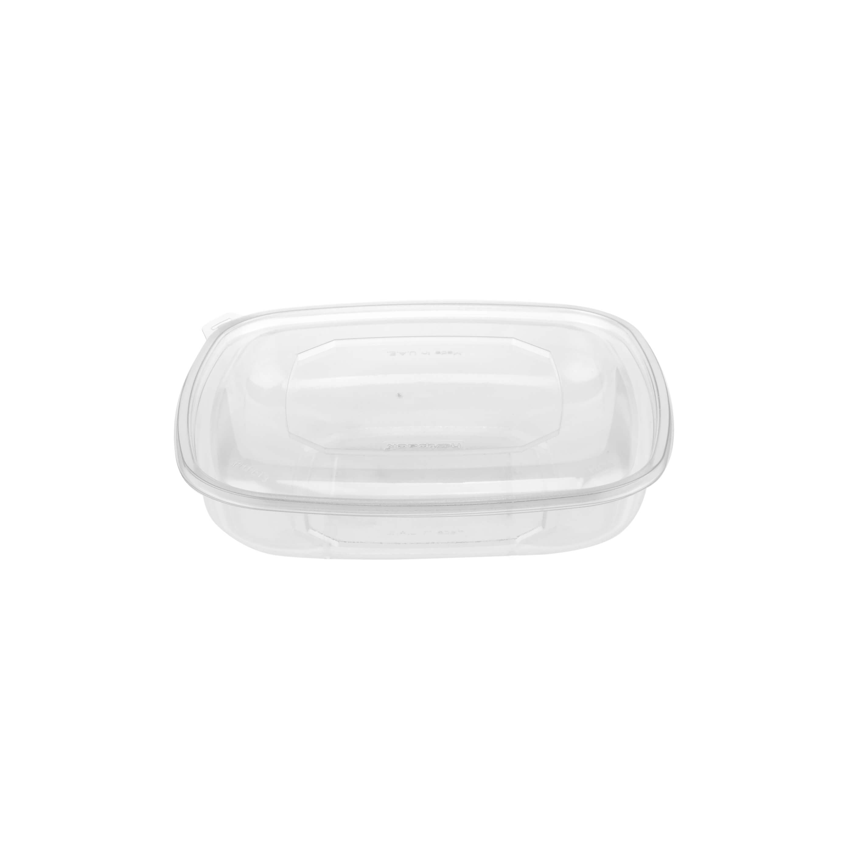 Square Salad Bowl With Clear Lid